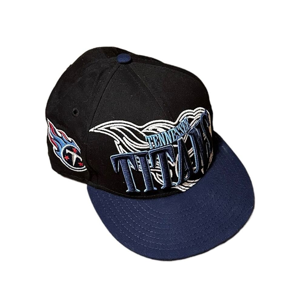 NFL Tennessee Titans New Era Ball Cap Hat Blue One Size - Picture 1 of 4